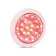 LED 12-24V Recessed Stop/Tail Light With Clear Lens (130 X 42mm Round) 