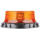 IONNIC 12-24V AMBER LOW PROFILE LED BEACON WITH CLEAR LENS