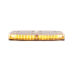 ECCO 11 SERIES 12-24V AMBER LOW PROFILE LED LIGHT BAR WITH CLEAR LENS