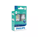 Philips Ultinon 12V 21/5W T20 6000K LED Wedge Globe (Blister Pack Of 2) 