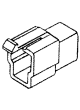 Quikcrimp 3 Pin Male Connector Housing (Pack Of 10) 