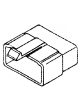 Quikcrimp 6 Pin Male Connector Housing (Pack Of 10) 