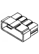 Quikcrimp Reverse 8 Pin Female Connector Housing (Pack Of 10) 