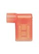 Quikcrimp Blue High Temp Fully Insulated Flag Crimp Terminal (Pack Of 100)