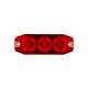 LED 12-24V Mini Stop/Tail Light (89 X 30 X 8mm) (Blister Pack Of 2) 