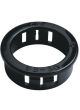 Quikcrimp Black Nylon Snap Bush To Suit 9.5mm Mounting Hole (Pack Of 100) 