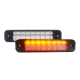 PETERSON 9-32V COMBINATION TAILIGHT WITH CLEAR LENS (224 x 48 x 20mm)