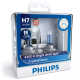 Philips Crystal Vision 12V 55W 4300K H7 QH Globe (Blister Pack Of 2) 