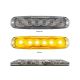 Led 12-24V Rear Indicator Light With Clear Lens