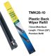Tridon Premium 710mm X 7.5mm Plastic Back Wiper Blade Refill (Pack Of 10) 