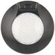 LED 12V Interior Light With Black Bezel And On/Off /Door Switch (143mm X 40mm Round)