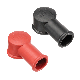 Projecta Rubber Cable Lug Cover (Blister Pack 1 Red, 1 Black)