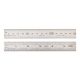 Toledo 300mm Metric & English Double Sided Stainless Steel Ruler