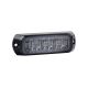 Narva 12-24V Low Profile High Powered Blue LED Warning Light With Multiple Flash Patterns (86 X 28 X 16mm)