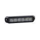 Narva 12-24V Low Profile High Powered White LED Warning Light With Multiple Flash Patterns (133 X 28 X 17mm)