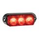 Narva 12-24V High Powered Red LED Warning Light With Multiple Flash Patterns (100 X 45 X 33mm) 
