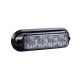 Narva 12-24V High Powered Red/Blue LED Warning Light With Multiple Flash Patterns (124 X 45 X 33mm)