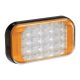 Narva 9-33V High Powered Amber LED Warning Light With 5 Flash Patterns (180 X 100 X 37mm) 