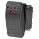 Narva Replacement Off/On Rocker Switch With Red LED To Suit Switch Panels (Blister Pack Of 1) 