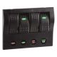 Narva 4 Way 12-24V LED Switch Panel With Circuit Breaker Protection 