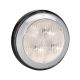 Narva 12V LED Reverse Light With Silver Satin Ring (130mm X 30mm Round) 