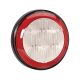 Narva 9-33V LED Indicator Light With Red LED Tailight Ring (130mm X 30mm Round) 