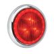 Narva 9-33V LED Stop Light With Red LED Tailight Ring And Chrome Base (150mm X 30mm Round) 