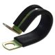Bellanco Carbon Steel Plated 1 3/8-1 1/2 Rubber Lined P Clamp