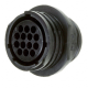 Amp 14 Pin Series 1 Free Hanging Female Connector