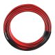 Narva 4mm Red/Black Figure 8 Cable (Blister Pack Of 4m) 