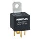 Narva 12V 30 Amp 4 Pin Resistor Protected Normally Open Relay (Blister Pack Of 1) 