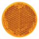 Narva 42mm Round Amber Self Adhesive Reflector (Blister Pack Of 2) 