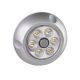 Narva 9-33V LED Interior Swivel Light With On/Off Switch & Silver Satin Housing 