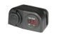 Aerpro Black Surface Mount Dual Accessory Socket/ Dc Volt Gauge 