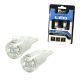 Aerpro 6 Blue SMD T-10 LED Wedge Globe (Blister Pack Of 2) 