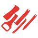 Toledo 5 Piece Trim Remover Tool Set