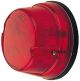 Hella Round Stop/Tail Light (76mm X 44mm)