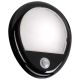 Narva 10-30V LED Oval Interior Courtesy Light With Touch On/Dim/Off Switch & Blue Night Light (101mm X 87mm X 14mm)