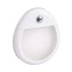 Narva 10-30V LED Oval Interior Courtesy Light With Touch On/Dim/Off Switch & Blue Night Light (101mm X 87mm X 14mm)