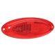 Narva 9-33V Red LED Rear End Outline Marker Light (124 X 45 X 14mm) 