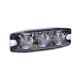 Narva 12-24V High Powered Low Profile Red LED Warning Light With 23 Flash Patterns 