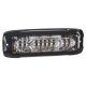 Narva 12-24V High Powered Low Profile Red LED Warning Light With Multiple Flash Patterns 