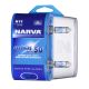 Narva Sapphire Plus 50 12V 55W H11 QH Globe (Blister Pack Of 2) 