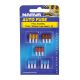 Narva Micro 3 Blade Fuse Assortment (Blister Pack Of 5) 