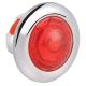 Narva 9-33V Red LED Rear End Outline Marker Light With Chrome Bezel (27mm X 19mm Round) 