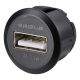 Narva Heavy Duty Mini Flush Mount USB Socket (Blister Pack Of 1) 