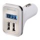 Narva Dual USB Adaptor With LED Volt/Amp Meter (Blister Pack Of 1) 