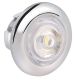 Narva 9-33V White LED Front End Outline Marker Light With Chrome Bezel (27mm X 19mm Round) 