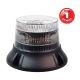 Narva Geomax 12-80V Class 1 Amber LED Beacon With Clear Lens & 6 Selectable Flash Patterns 