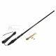 Aerpro 1065mm 6dBi Ground Independent UHF Broom Stick Aerial With Heavy Duty Spring Base 